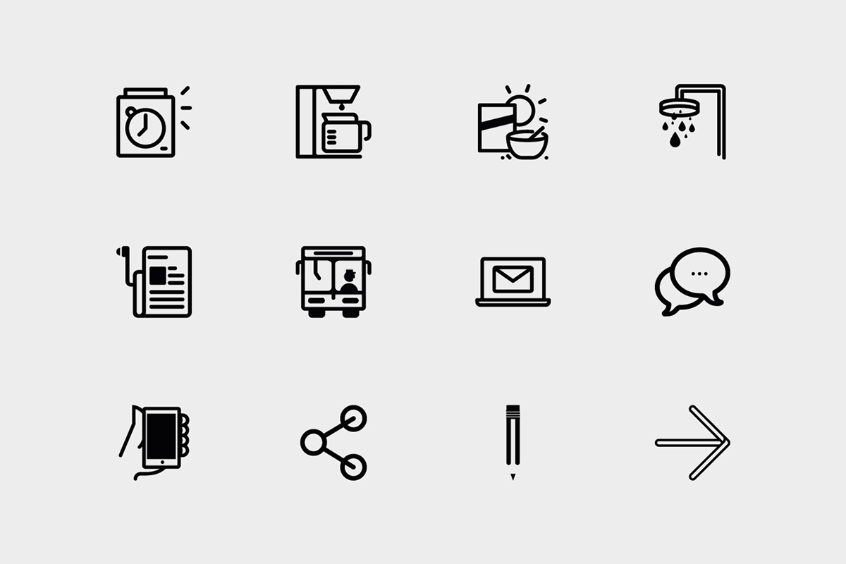 Vector icons by Stan Diers available on The Noun Project
