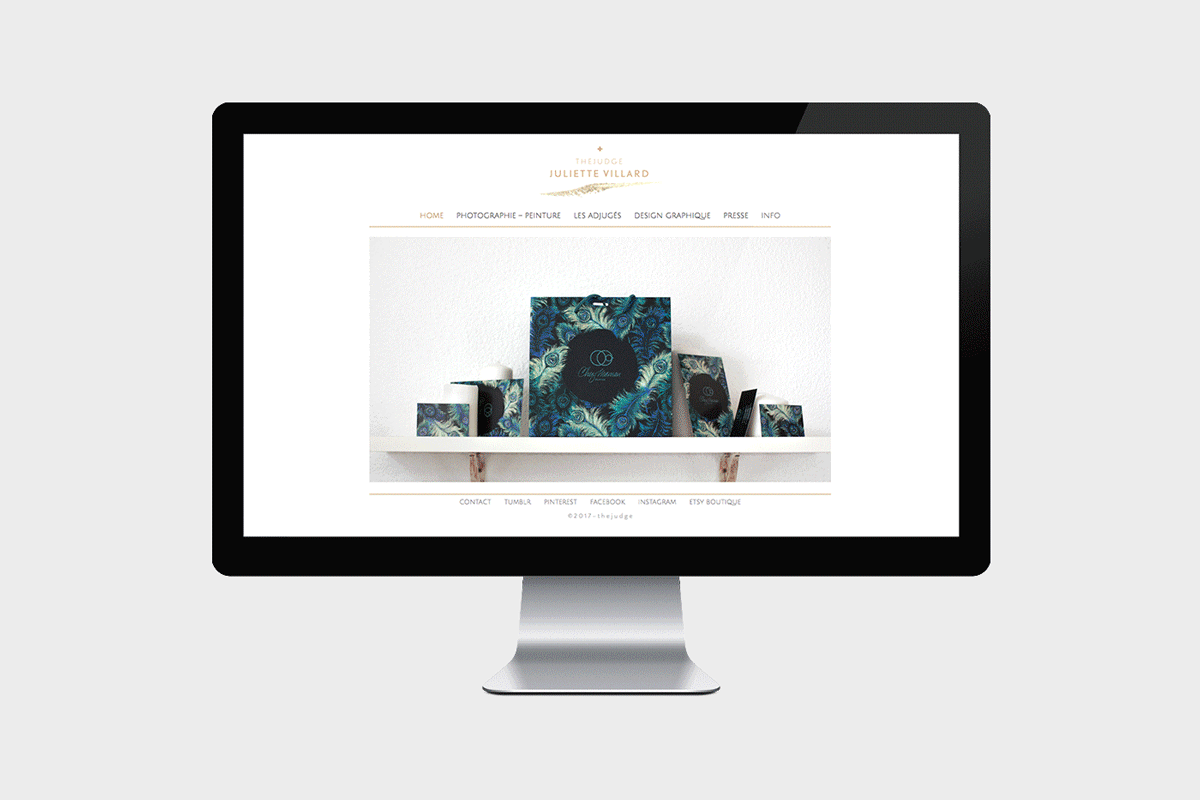 The Judge website homepage by Stan Diers, Graphic Design and Branding in Hong Kong