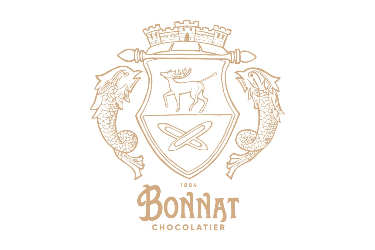 Bonnat Chocolatier logo vectorisation by Stan Diers